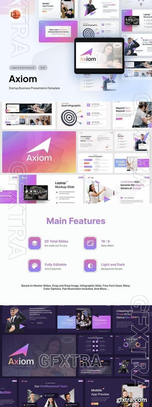Axiom Startup PowerPoint Template LFQRM8D Axiom Startup PowerPoint Template LFQRM8D