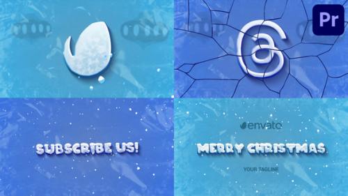 Christmas Ice Logo for Premiere Pro - 49834532