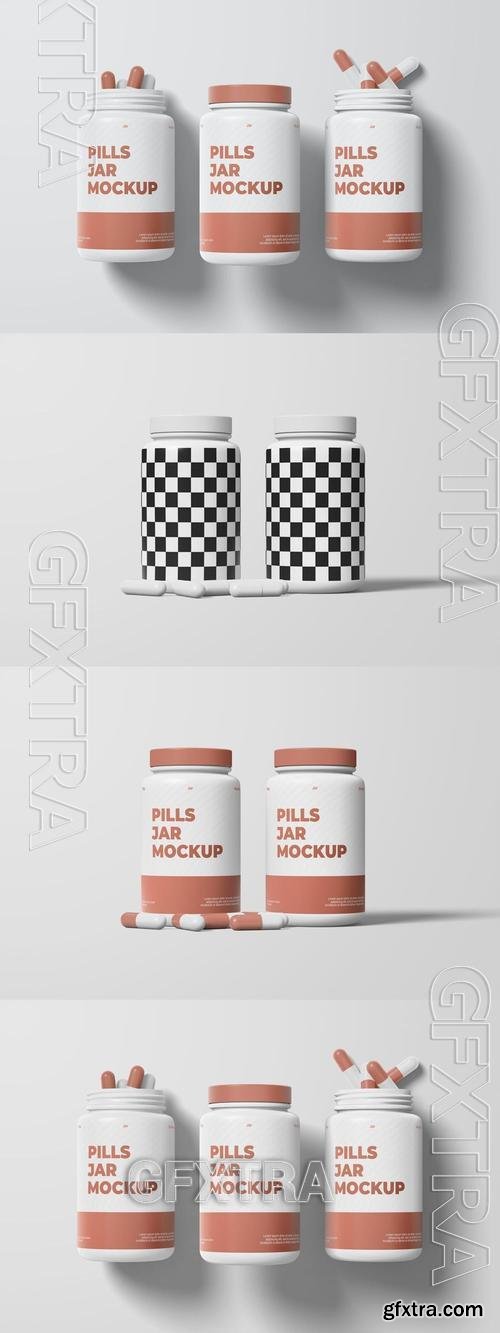 Pills Jar Mockup ZCUKB96 Pills Jar Mockup ZCUKB96