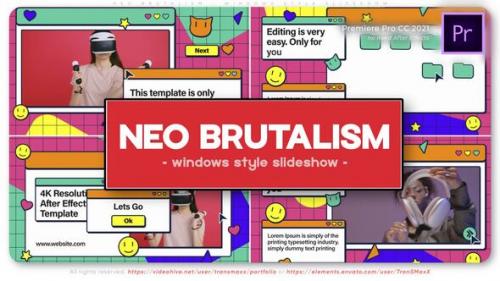 Neo Brutalism - Windows Style Slideshow - 49839272
