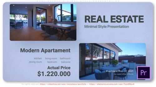 Real Estate Minimal Style Presentation - 49839340