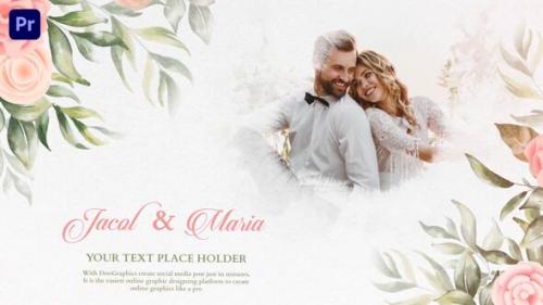 Paper Texture Background Wedding Invitation Slideshow - 49848902