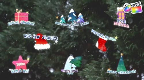 Christmas Time Titles for FCPX - 49853586
