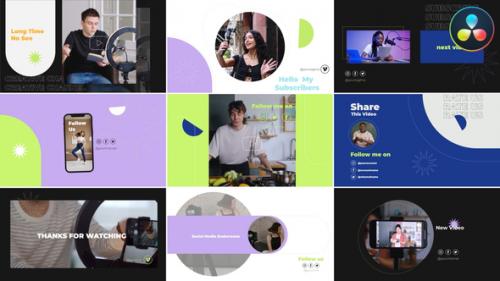 Youtube Creative Endscreens for DaVinci Resolve - 49853645