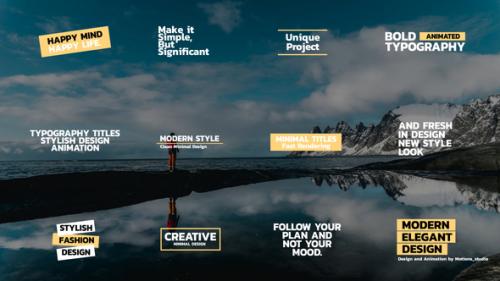 Bold Text Titles | MOGRT - 49854184