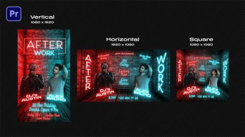 3D Neon Instagram Stories - 49858995