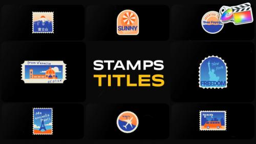 Stamps Titles | FCPX - 49869230