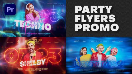 Party Flyers Promo | Premiere Pro - 49879168