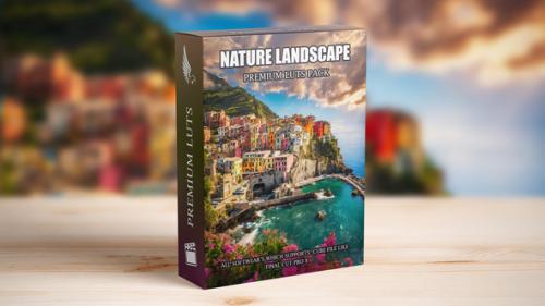 Nature's Golden Hour with Sunset Warm Brown Cinematic LUTs Pack - 49884045