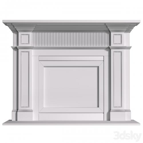 Marble modern Fireplace in Art Deco style. Marble Fireplace modern ArtDeco