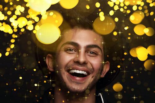 Gold Bokeh Photoshop Overlay Action