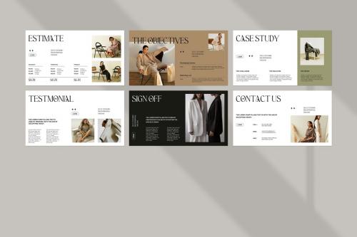 Luna Brand Proposal PowerPoint Template