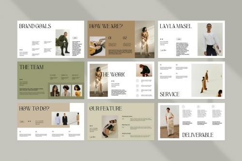 Luna Brand Proposal PowerPoint Template