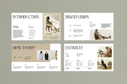 Luna Brand Proposal PowerPoint Template