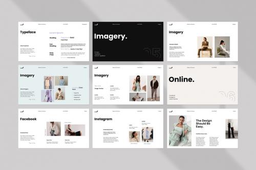 Luna Brand Guidelines PowerPoint Template