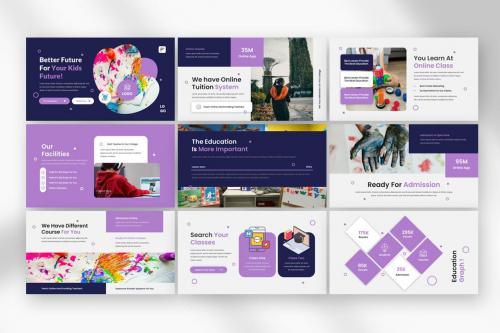 Gelliye Education PowerPoint Presentation Template