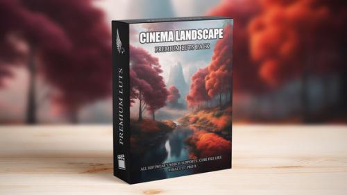 Cinematic Landscape Dark Green Drone Film Look LUTs Pack - 49914054