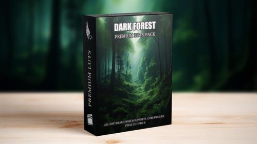 Hollywood Nature Outdoor Cinematic Dark Green Moody Forest Travel Vlog LUTs Pack - 49914257
