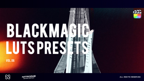 Blackmagic LUT Collection Vol. 06 for Final Cut Pro X - 49915744