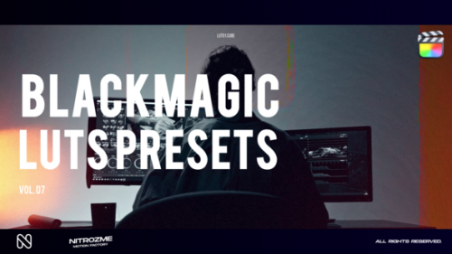 Blackmagic LUT Collection Vol. 07 for Final Cut Pro X - 49915749