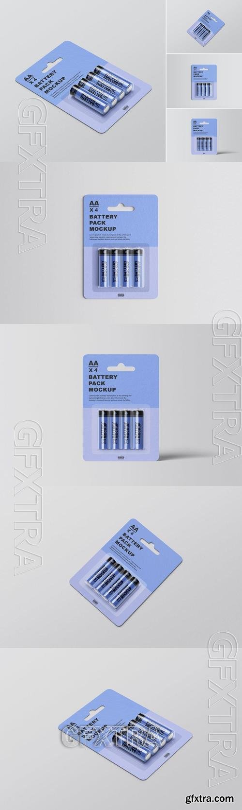 AA Battery Pack Mockup RT26Q4C