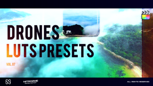 Drones LUT Collection Vol. 07 for Final Cut Pro X - 49915767