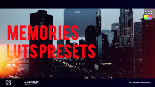 Memories LUT Collection Vol. 06 for Final Cut Pro X - 49915774