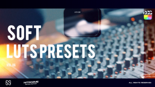 Soft LUT Collection Vol. 06 for Final Cut Pro X - 49915804
