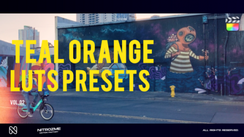 Teal Orange LUT Collection Vol. 02 for Final Cut Pro X - 49915815