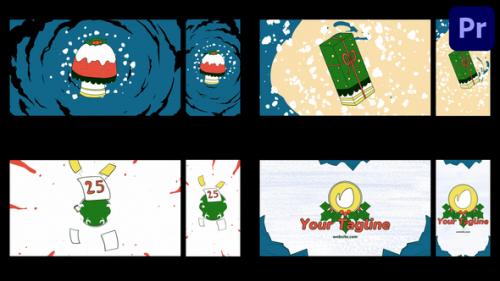 Christmas Morphing Logo for Premiere Pro - 49881334