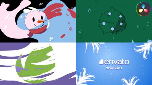 Christmas Morphing Logo | DaVinci Resolve - 49895302