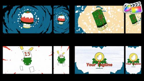 Christmas Morphing Logo for FCPX - 49907764