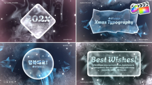 Xmas Typography for FCPX - 49908911