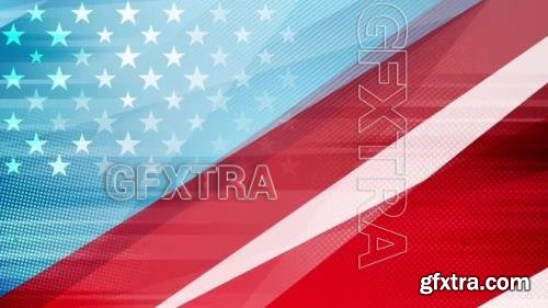USA Flag Grunge Background 1367170