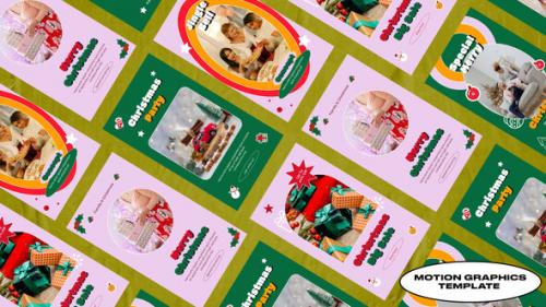 Merry Christmas Retro Instagram Stories | Mogrt - 49938153