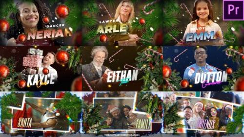 Christmas Freeze Frame For Premiere Pro - 49839929