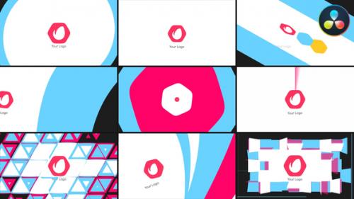 Stylish Logo Transitions for DaVinci Resolve - 49852915