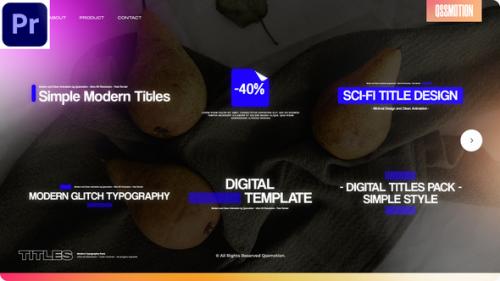 Modern Glitch Titles - 49925958