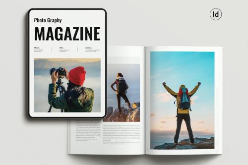 Photo Graphy Magazine Template Photo Graphy Magazine Template