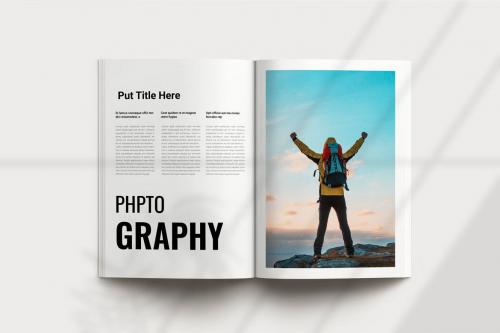 Photo Graphy Magazine Template Photo Graphy Magazine Template