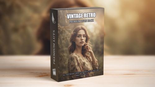 Vintage Retro hollywood Film Look 70s 80s 60s Look LUTs Pack - 49941024