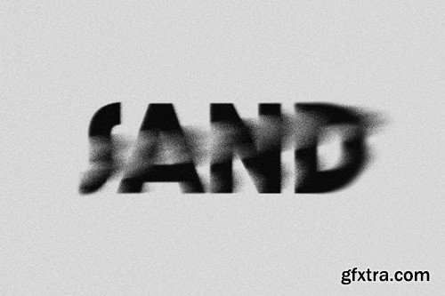 Sand Distortion Text & Logo Effect BH3R2BN Sand Distortion Text & Logo Effect BH3R2BN