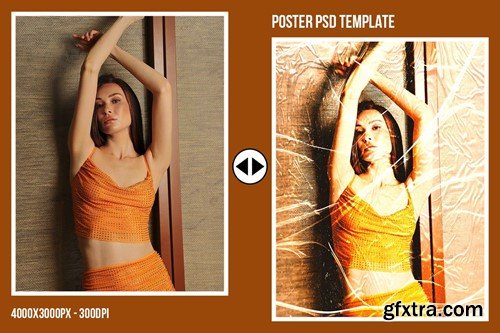 Square & Poster - Plastic Wrap Effects J2M6X7B Square & Poster - Plastic Wrap Effects J2M6X7B