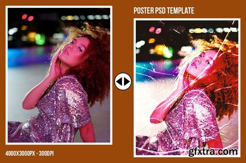 Square & Poster - Plastic Wrap Effects J2M6X7B Square & Poster - Plastic Wrap Effects J2M6X7B