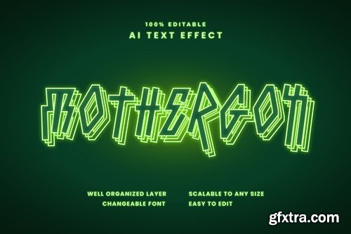Mothergoss Text Effect FSG46H4 Mothergoss Text Effect FSG46H4