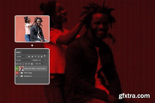 Brutalism Futuristic Photo Effect MKYFD29 Brutalism Futuristic Photo Effect MKYFD29