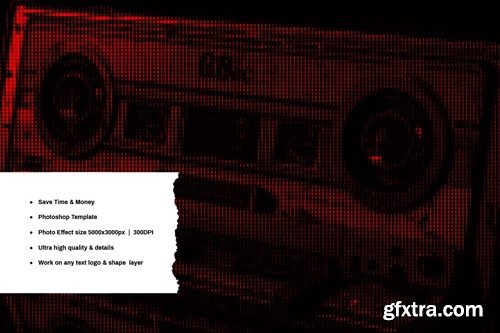 Brutalism Futuristic Photo Effect MKYFD29 Brutalism Futuristic Photo Effect MKYFD29