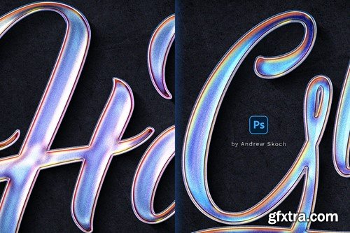 Holographic Text Effects X37NZPQ