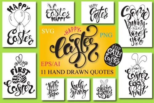 Deeezy - Easter quotes Spring lettering Deeezy - Easter quotes Spring lettering