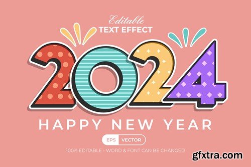 2024 New Year Text Effect Fun Style WVZZQUN 2024 New Year Text Effect Fun Style WVZZQUN